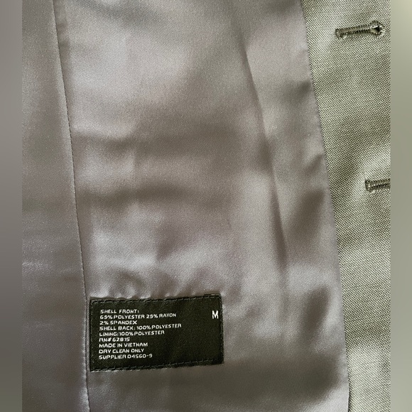 Vest Waistcoat Grey Medium J. Ferrar - Picture 4 of 5